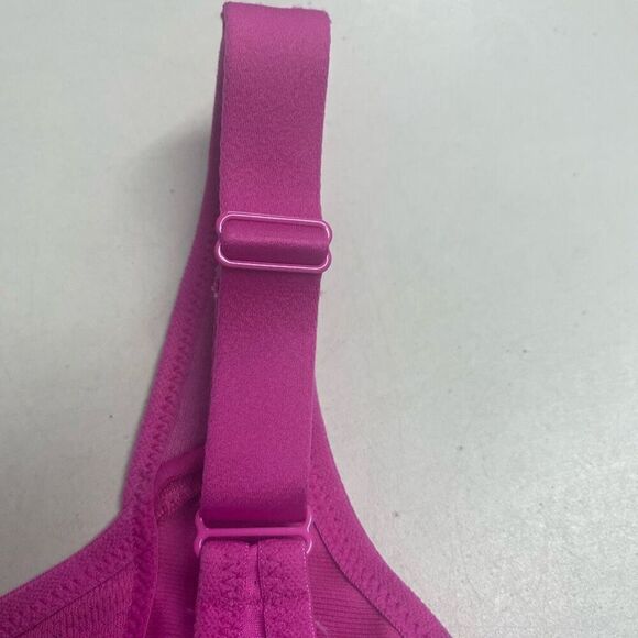 GLAMORISE Sport Bra Hot Pink Size 36D New Without Tags - Picture 4 of 9